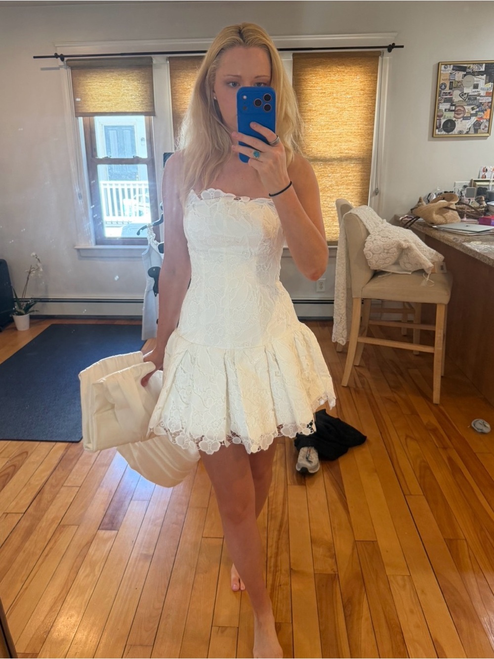 Patbo mysie lace mini dress